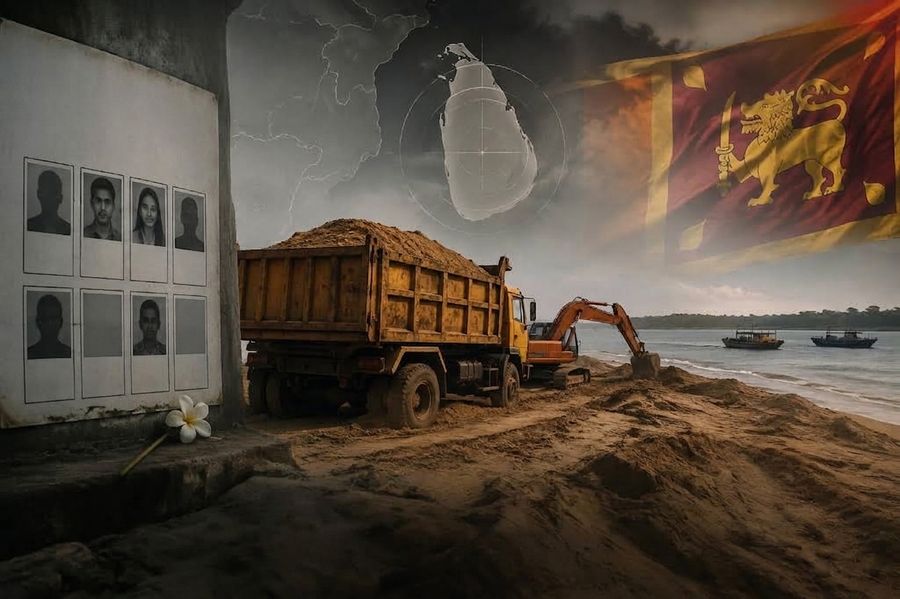 ලිපි ගොනු දෙකක්, එකම සන්දර්භයක් : අතුරුදහන් වූවන්, වැලි ජාවාරම සහ ශ්‍රී ලංකාවේ උපායමාර්ගික අවදානම